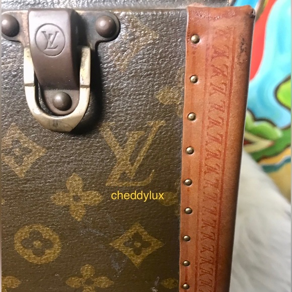 🛑SOLD🛑😍🥰😘Authentic Rare Vintage Louis Vuitton Trunk - Picture 11 of 14